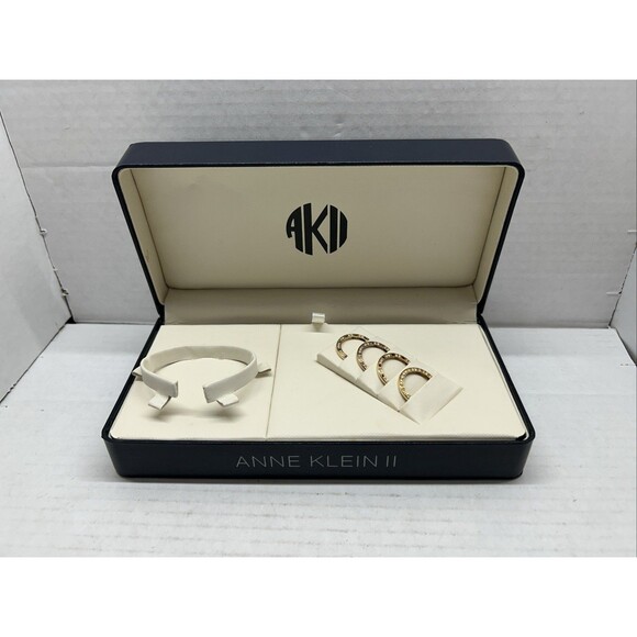 Anne Klein II set of Interchangeable Bezel/Face Rings - Picture 1 of 3